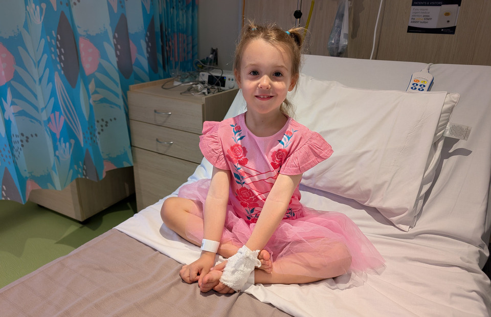 ‘Super’ medical garments making hospital stays more fun for kids at Joondalup Health Campus 