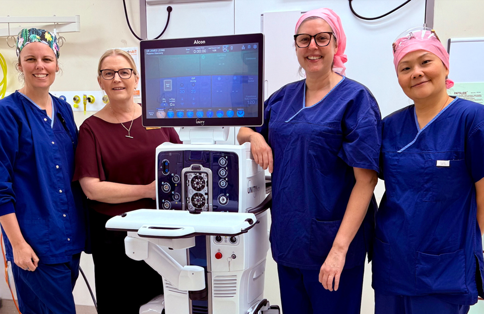 New technology brings advanced eye surgery closer to home for Sutherland Shire patients