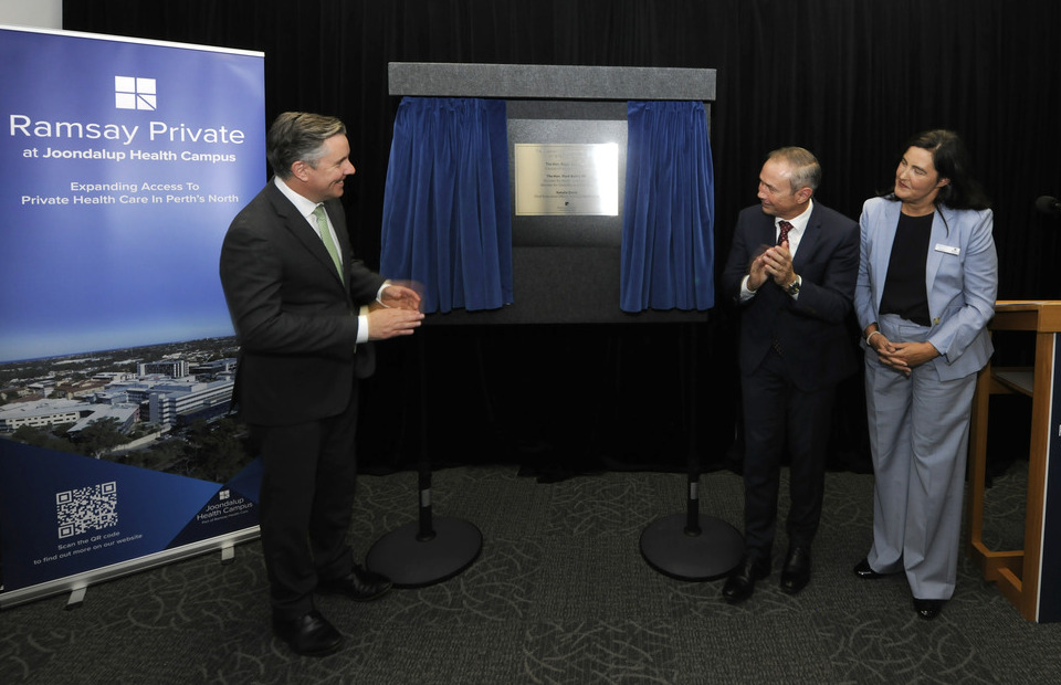 World class private health care facilities open at Ramsay Private at Joondalup Health Campus